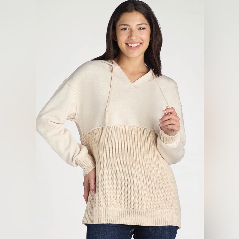 Mixed Media Sweatshirt
